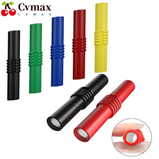 Cvmax ซ็อกเก็ตปลั๊กกล้วย ตัวเมีย 4 มม. เป็น 4 มม. สําหรับทดสอบ