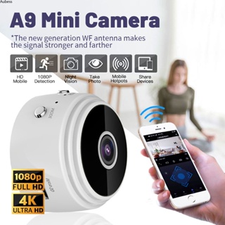 Cemera Mini A9 1080p ความละเอียดสูง Wifi กล้องวงจรปิด Ip Night View Voice Video Security กล้องรักษาความปลอดภัยแบบไร้สาย Aube