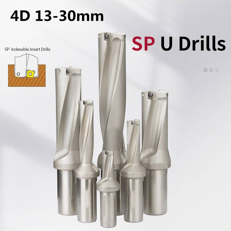 ดอกสว่านเจาะโลหะ 4D SP Series C20 C25 C32 13 มม.-33 มม. 1 ชิ้น