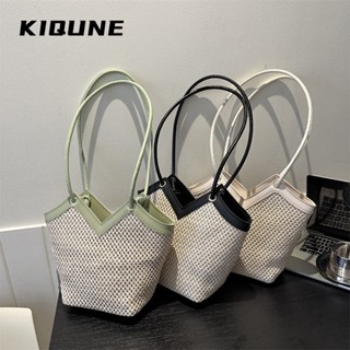 KIQUNE  กระเป๋าผู้หญิงสะพายข้าง กระเป๋าสะพาย ข้าง 2023 NEW   ins Comfortable รุ่นใหม่ Trendy L91TZHL 37Z230910