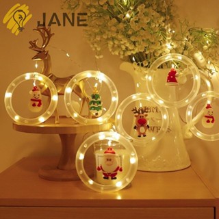 Jane สายไฟหิ่งห้อย LED 10 ดวง 3 เมตร ชาร์จ USB สําหรับตกแต่งปาร์ตี้คริสต์มาส งานแต่งงาน