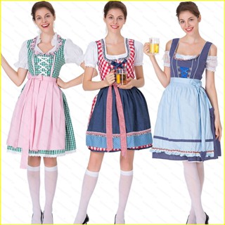 Yyds ชุดเดรส ผ้าเบียร์ ลาย The Munich Oktoberfest สําหรับปาร์ตี้ฮาโลวีน