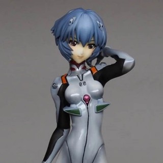 9.9 เหนื่อยมากGk White โมเดลนีออน EVA Evangelion Ayanami Zero XA1W