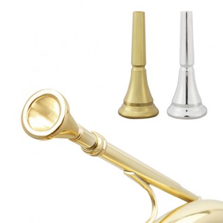 New Arrival~Horn Mouthpiece 1PCS 60*30*30mm Accessories Brass Durable Gold / Silver