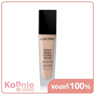 Lancome Teint Idole Ultra Wear Foundation SPF38 PA+++ 30ml ลังโคม รองพื้นเนื้อสัมผัสแมท.