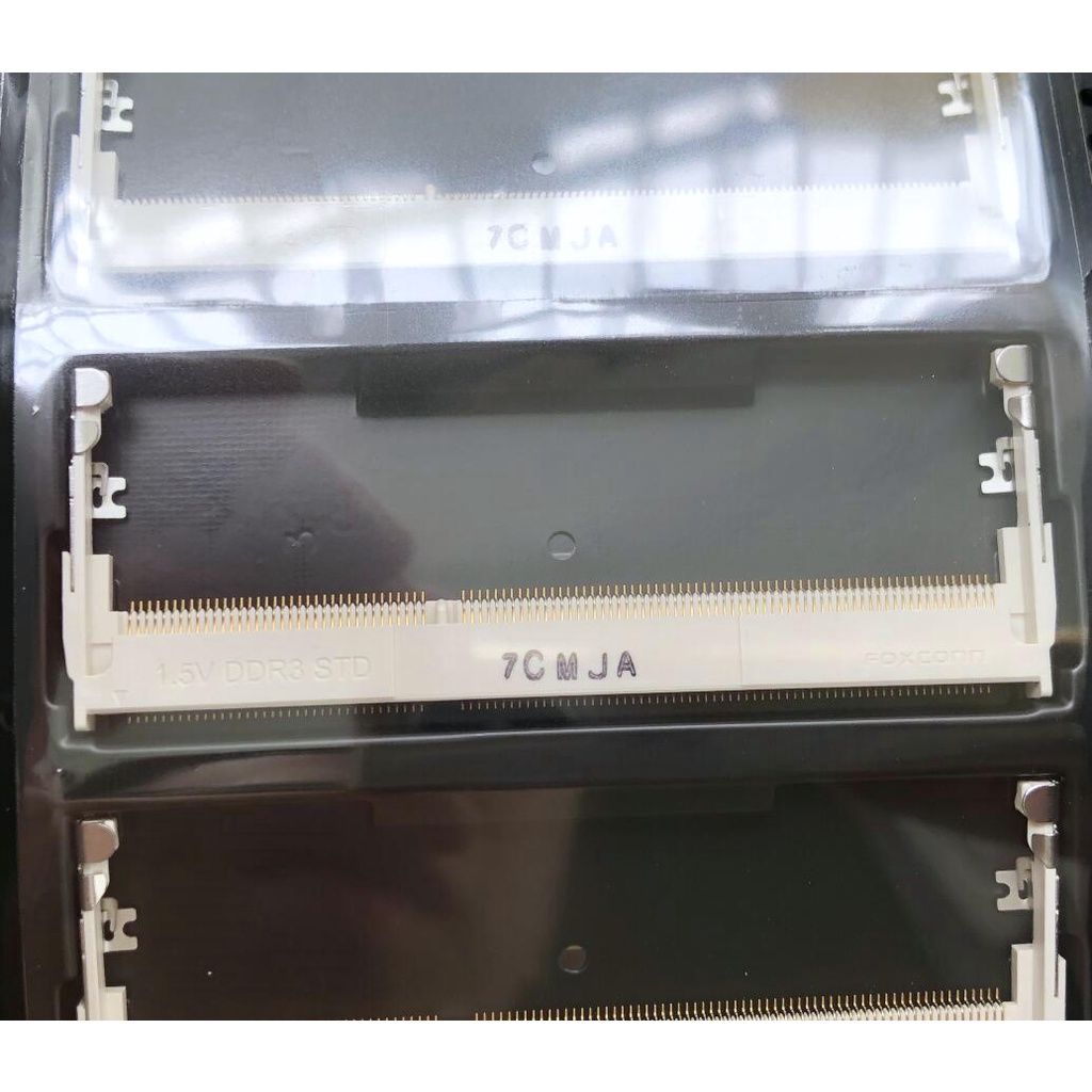 1 ชิ้น AS0A621-J4S6-7H โน้ตบุ๊ค DDR3 หน่วยความจําสล็อตความสูง H4.0 มม.