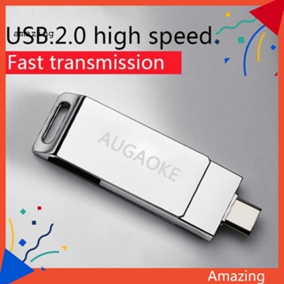 [AM] แฟลชไดรฟ์ USB 30 OTG ความเร็วสูง กันน้ํา ความจุขนาดใหญ่ สําหรับ AUGAOKE 256 512GB 1TB 2TB