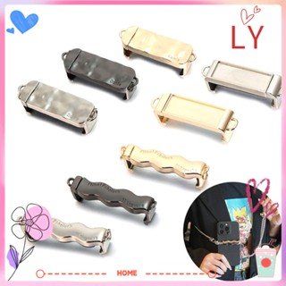 Ly คลิปโซ่โลหะ ปรับได้ หลายสไตล์ อุปกรณ์เสริม สําหรับโทรศัพท์มือถือ DIY