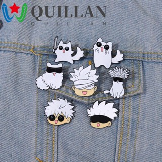 Quillan เข็มกลัด โลหะผสม ลายการ์ตูนมหาเวทย์ผนึกมาร ออกแบบดี ไม่ซ้ําใคร เครื่องประดับ สําหรับผู้หญิง