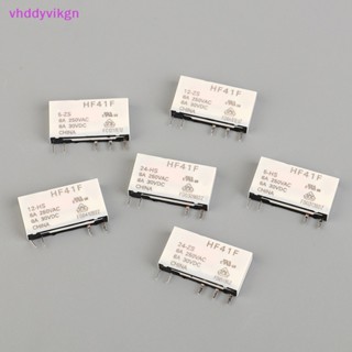 รีเลย์พาวเวอร์ 41F HF41F-24-ZS HF41F-12-ZS HF41F-5-ZS HF41F-5-HS HF41F-12-HS HF41F-24-HS