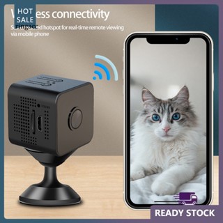 Rga กล้องวงจรปิด Wi-Fi ไร้สาย เชื่อมต่อไมโครโฟนในตัว มองเห็นที่มืด ตรวจจับการเคลื่อนไหว แจ้งเตือนแบบเรียลไทม์ การป้องกันความเป็นส่วนตัว ขนาดกะทัดรัด กล้องรักษาความปลอดภัย Wi-Fi พร้อมห่วงเล่นฟังก์ชั่น 1 ชุด