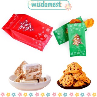 Wisdomest ถุงพลาสติก สําหรับใส่ขนม บิสกิต ขนมหวาน 5 10 ชิ้น