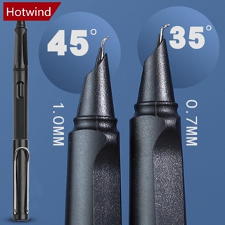 Hotwind 0.7 / 1.0 มม. ศิลปิน ปากกาโค้ง หัวแหลม ปากกาเขียนตัวอักษร ปากกาลายเซ็น นักเรียน ฝึกเขียน ปากกา อุปกรณ์เครื่องเขียน สํานักงาน โรงเรียน O4R9