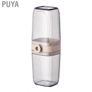 Puya Travel Case  Cup Large Storage  Portable PET Multi Functional for Traveling