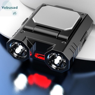 [Yobusad.th] คลิปไฟหน้า LED XPE Type-C ชาร์จ USB IPX4 1500mAh