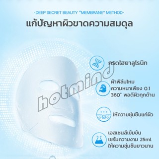 HD แผ่นมาส์กหน้า เพิ่มความชุ่มชื่นและเติมน้ำให้ผิว Ice Mask