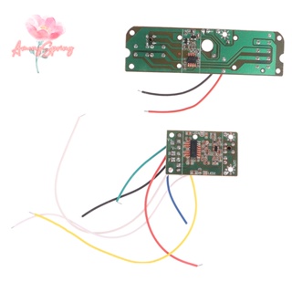 Amongspring&gt; ใหม่ บอร์ดรับส่งสัญญาณ PCB 4CH 27MHz สําหรับรถบังคับ