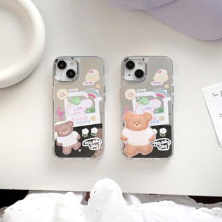 เคสโทรศัพท์มือถือ ลายดอกทิวลิป พร้อมกระจก สําหรับ Iphone 14 13 12 11 Pro Max