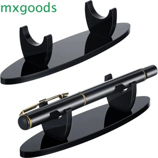 Mxgoods ที่วางปากกา อะคริลิค สีดําใส ขาตั้งแสดงปากกา, อุปกรณ…