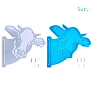 Mary แม่พิมพ์ซิลิโคน รูปวัวน่ารัก สําหรับทําจี้ DIY