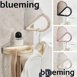 Blueming2 ไม้แขวนเสื้อ แบบใส รูปหัวใจ ไม่ต้องเจาะรู อเนกประสงค์ สําหรับแขวนเสื้อโค้ท ในห้องน้ํา ห้องครัวเรือน