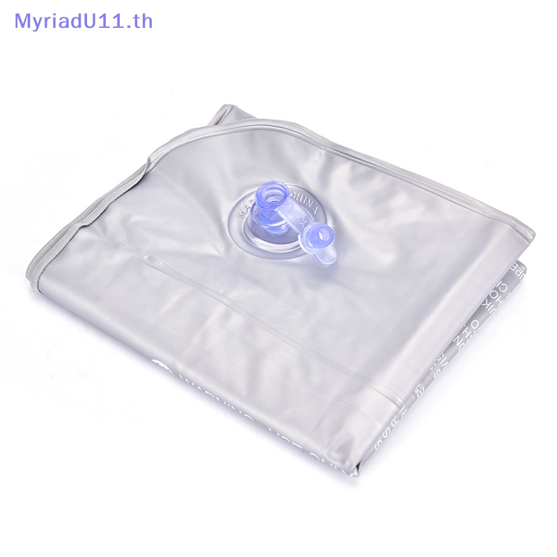 Myriadu หมอนเป่าลม แบบนิ่ม แบบพกพา พับได้ ขนาด 47*30 ซม.
