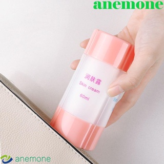 Anemone ขวดรีฟิล 60 มล. แชมพู กล่องเก็บสบู่เหลว เจลอาบน้ํา โลชั่น ที่วางเครื่องสําอาง ขวดสเปรย์น้ําหอม เดินทาง ขวดนํากลับมาใช้ใหม่ได้