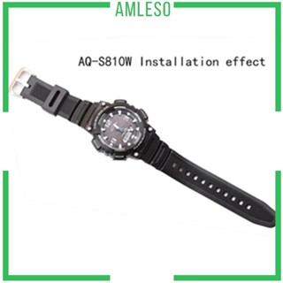 [Amleso] สายนาฬิกาข้อมือ TPU TPE แบบเปลี่ยน สําหรับ AE-1300 W-216H W-735H F-108WH W-215