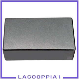 [Lacooppia1] ฝาครอบปิ๊กอัพกีตาร์ไฟฟ้า น้ําหนักเบา สีดํา แบบเปลี่ยน 69.5x38.2x21 มม. 2 ชิ้น