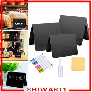 [Shiwaki1] ป้ายชอล์กบอร์ด ขนาดเล็ก สําหรับเขียนข้อความอาหาร วันเกิด 20 ชิ้น