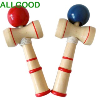 Allgoods ของเล่นไม้ Kendama Coordinate Ball, Skillful Juggling Catch Cup, ของเล่นเพื่อการศึกษา สไตล์ญี่ปุ่น สําหรับเด็ก