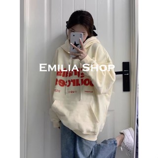 EMILIA SHOP เสื้อกันหนาว เสื้อแขนยาว เสื้อฮู้ด มีชีวิตชีวา Korean New Style ทนทาน WWY23909Q536Z230909