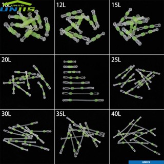 Uniis ตะขอคู่ สําหรับสายเบ็ดตกปลา 10 ชิ้น