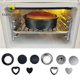 Tarsureth ถาดอบขนมจิ๋ว 1:6 1:12 สีดํา สีเงิน สําหรับตกแต่งบ้านตุ๊กตา 5 ชิ้น