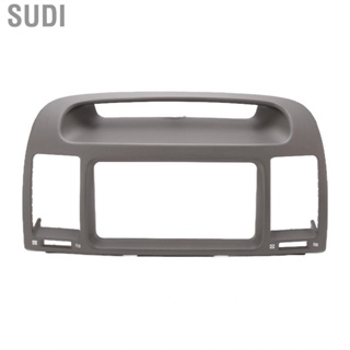 Sudi CD Panel Frame Wearproof ABS Durable Car  Fascia Decorative Antiscratch 2Din for Auto Modification