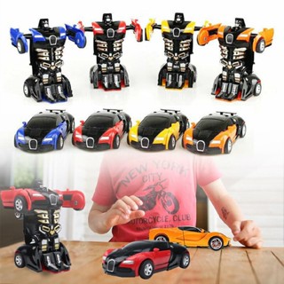 Robot Car Transformer Toy Toddler Vehicle Cool Toys For Kids Boys Gift