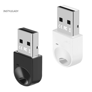 Instylelady อะแดปเตอร์รับสัญญาณเสียง บลูทูธ 51 USB สําหรับคอมพิวเตอร์