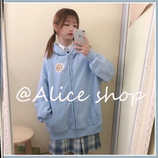 Alice เสื้อกันหนาว เสื้อฮู้ด chic New Style ตัวเหมือนคนชั้นสูง สบาย WJK2390PMD37Z230912