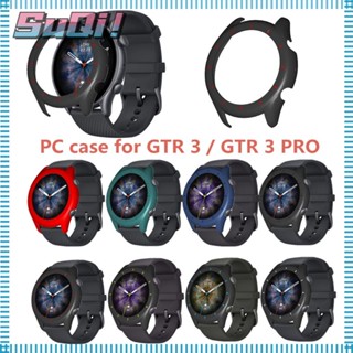 Suqi กันชน กันรอยหน้าจอ แบบแข็ง สําหรับ Amazfit GTR 3 GTR3