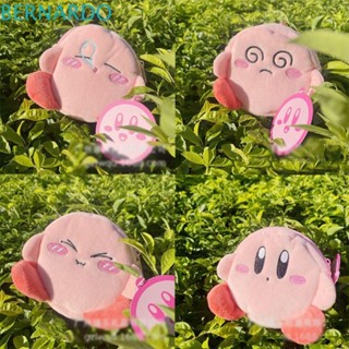 กระเป๋าใส่เหรียญ ผ้าฝ้าย แบบนิ่ม ลายการ์ตูน Kirby เหมาะกับของขวัญ สําหรับเด็กผู้หญิง