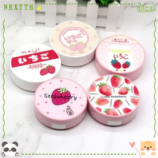 Nextth ที่เก็บตาสัมผัส รูปสตรอเบอร์รี่ DIY สําหรับเดินทาง