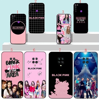 Redmi Note 5 5 Pro 6 6 Pro 7 7 Pro 8 8T 8 Pro H7 การ์ตูนอนิเมะ BlackPink เคสโทรศัพท์ สีดํา นิ่ม