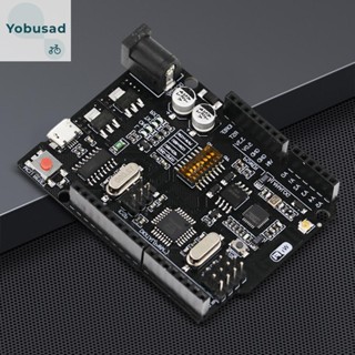 [Yobusad.th] บอร์ดโมดูลหน่วยความจํา WiFi R3 ATmega328P ESP8266 32Mb DIP-switch