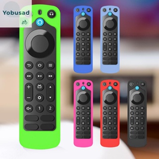 [Yobusad.th] เคสรีโมตคอนโทรล ซิลิโคน สําหรับ Amazon Alexa Voice Remote Pro