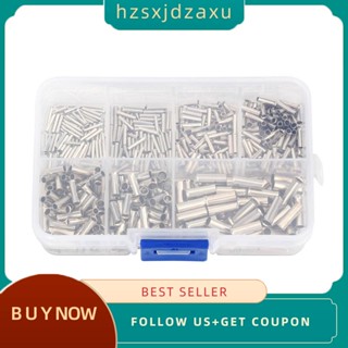 【hzsxjdzaxu】ขั้วต่อสายไฟทองแดง 0.5 มม.2-6 มม.2 22-10 AWG 600 ชิ้น