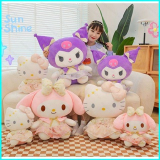 SANRIO Star3 ตุ๊กตาซานริโอ้ แพลตตินัม คุโรมิ เมโลดี้ เฮลโลคิตตี้ ขนาด 50 ซม. ของขวัญ สําหรับเด็กผู้หญิง ตกแต่งบ้าน