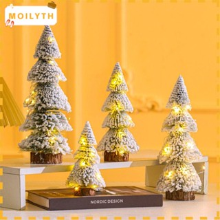 Moilyth ต้นซีดาร์ พลาสติก รูปหอคอย แบบพกพา พร้อมไฟ LED สีขาว สําหรับตกแต่งบ้าน สวน ต้นคริสต์มาส