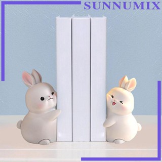 [Sunnimix] ที่กั้นหนังสือเรซิ่น รูปกระต่าย สําหรับตกแต่งห้องนั่งเล่น