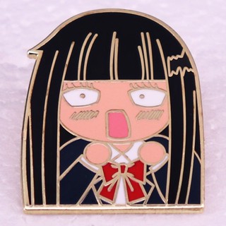 เข็มกลัด จี้การ์ตูนอนิเมะ Kimi Ni Todoke Kuronuma Sawako Q Version สําหรับตกแต่งกระเป๋า