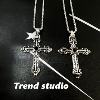 สร้อยคอไม้กางเขน หลากหลายสไตล์ สไตล์ฮิปฮอป ทันสมัย ​​เหมาะกั…